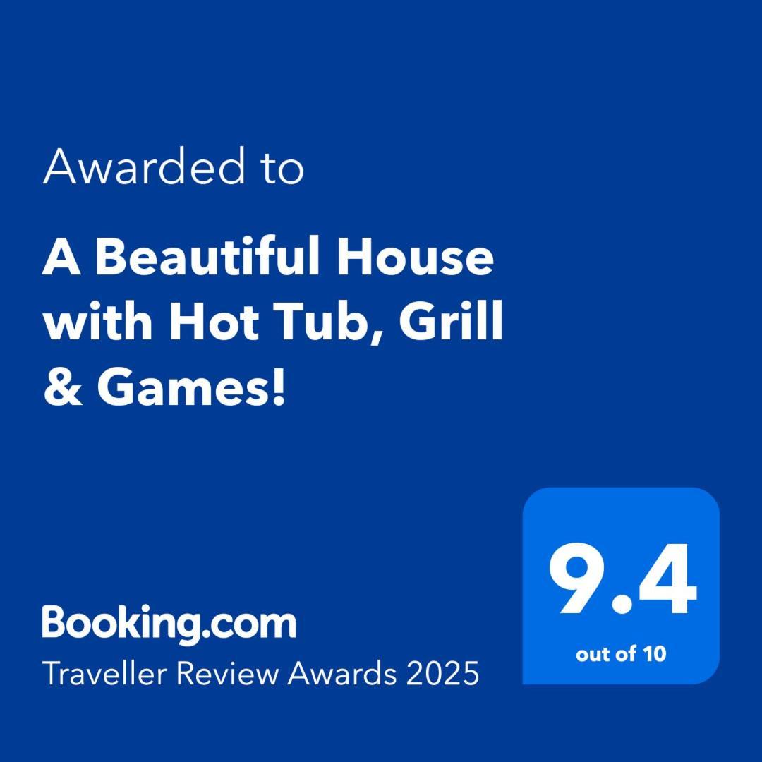 A Beautiful House With Hot Tub, Grill & Games! Villa Las Vegas Kültér fotó